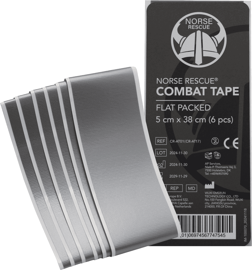 Norse Rescue Combat Tape - Flat Packed