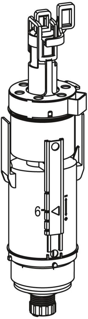 MEPA Ablaufventil UPSK Typ A31 B31 (2. Generation), 590279 590279