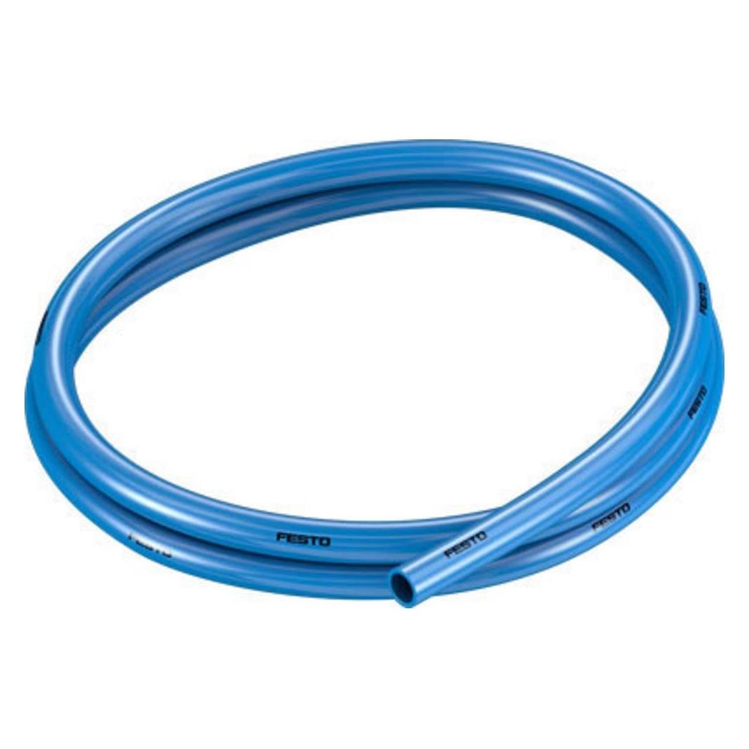 Festo Blue Pneumatic Tube, 10mm OD x 50m (PUN-10X1,5-BL)
