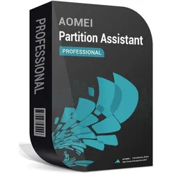 AOMEI Partition Assistant Pro Dauerlizenz für 1 Gerät | Partition Manager, Download