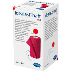 Idealast-Haft Color Binde 4cmx4M Rot 1 ST