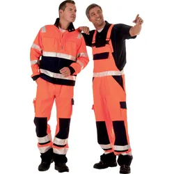 FORMAT Warnschutzbundjacke Gr. M orange/marine
