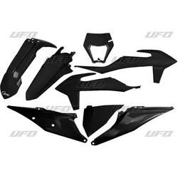 UFO, Motorrad Zubehör, Kunststoff-Set KTM EXC 125 '20-'21, EXC 250 / 300 TPI '20-'23, EXC-F 250 / 350 / 450 / 500