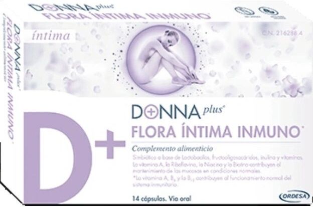 DONNAPLUS Flora Intima Inmuno 14 Capsulas