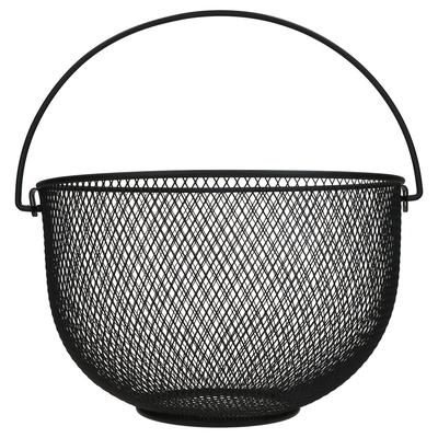 Justinus LifeStyle Obstkorb Ø 30cm schwarz mit Henkel - 457-120*****Standort: Besteck-Raum