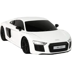Lean Toys Auto R/C Audi R8 Rastar 1:24 weiss