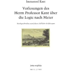 Vorlesungen des Herrn Professor Kant über die Logic nach Meier, Fachbücher von Immanuel Kant, Kant Immanuel