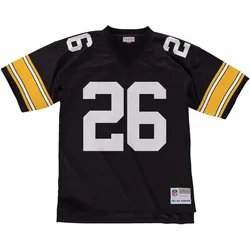 Mitchell & Ness, Herren, Sportshirt, NFL Legacy Jersey Pittsburgh Steelers 1993 Rod Woodson (S), Schwarz, S