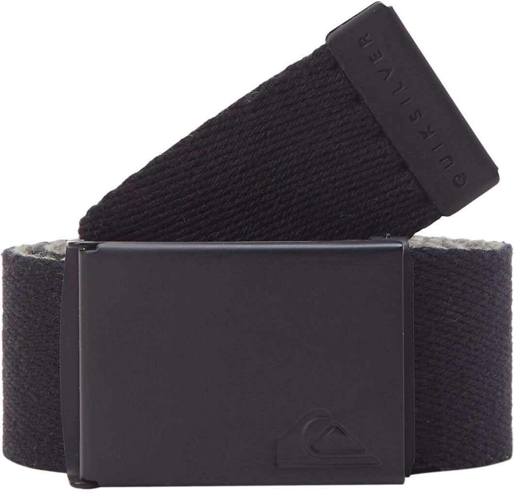 Synthetikgürtel QUIKSILVER "The Jam 5", Herren, schwarz, Kunstfaser, Gürtel Synthetikgürtel schwarz Einheitsgröße