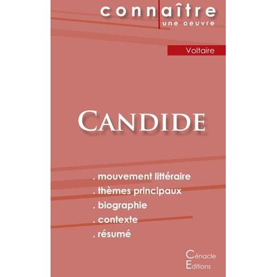 Fiche de lecture Candide de Voltaire (Analyse littéraire de référence et résumé complet), Taschenbuch von Voltaire, Les éditions du Cénacle,