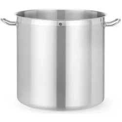 Hendi Kochtopf, hoch - ohne Deckel,, Profi Line, 50L, ⌀400x(H)406mm, Pfanne + Kochtopf, Silber
