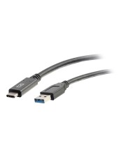 Cables To Go C2G 6ft USB C to A Cable 3.2 5Gbps M/M USB-Kabel Typ M zu 24 Kabel Digital/Daten 1,83 m 24-polig (28832)