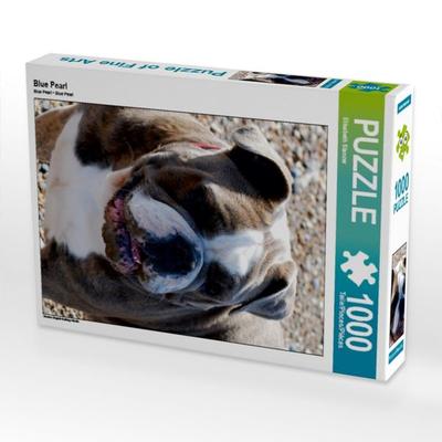 CALVENDO Puzzle Blue Pearl | 1000 Teile Lege-Größe 64x48cm Foto-Puzzle für glückliche Stunden