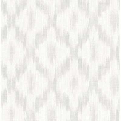 Seabrook Designs Pomerelle Ikat Flamestitch Unpasted Wallpaper