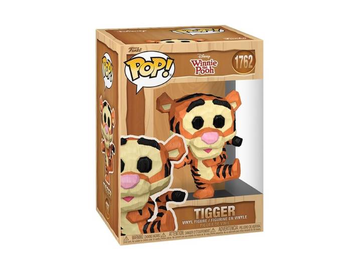 POP Disney : Winnie l'ourson - Tigrou (effet bois sculpté)