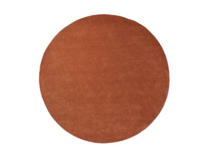 Ferm Living Stille getufteter Teppich runder Red brown, Ø240 cm