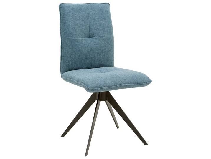 Dieter Knoll Stuhl PLAY, Hellblau, Stoff