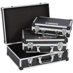 Kreator, Werkzeugkoffer, Alu-Koffer-Set 3-in-1 schwarz (3 Teile)