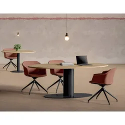 Konferenztisch oval 200 cm Troiss2