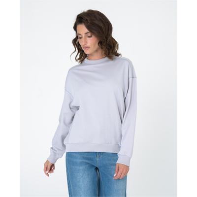 Sweatshirt FRESHLIONS "Doleres", Herren, Gr. S, grau, 100% Baumwolle, unifarben, normal, Rundhals, Sweatshirts Sweatshirt, in klassisch modernem Design