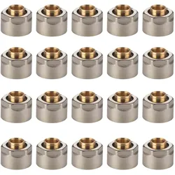 Klemmverschraubung 20 x 2 mm 3/4 Zoll Eurokonus Universal, 20 Stück