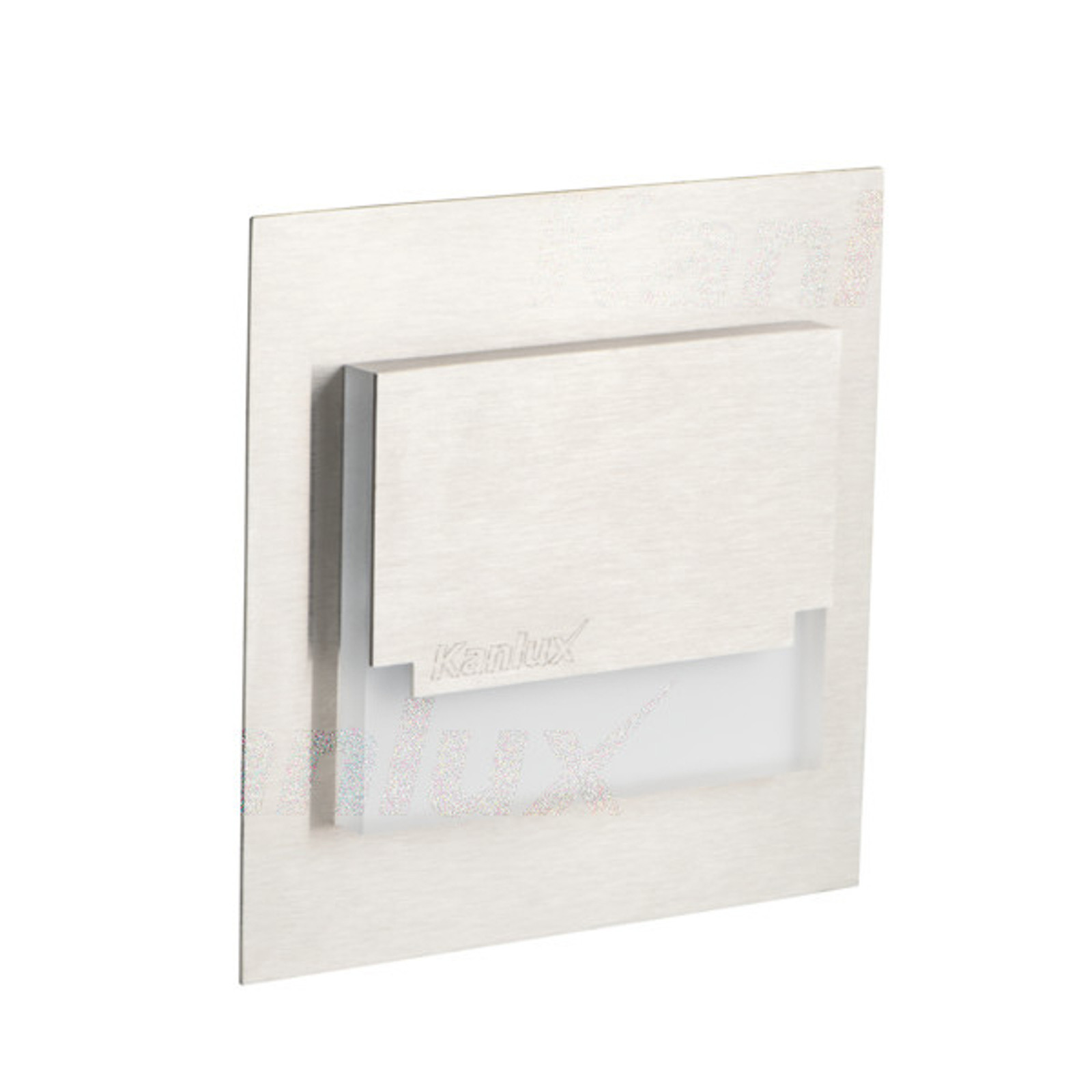 Kanlux Sabik Mini WW LED inbouwspot, zilverkleurig