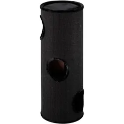 EBI Trend Cat Dome Everlast Tower 3-Level (100 cm, Schwarz), Katzenbaum