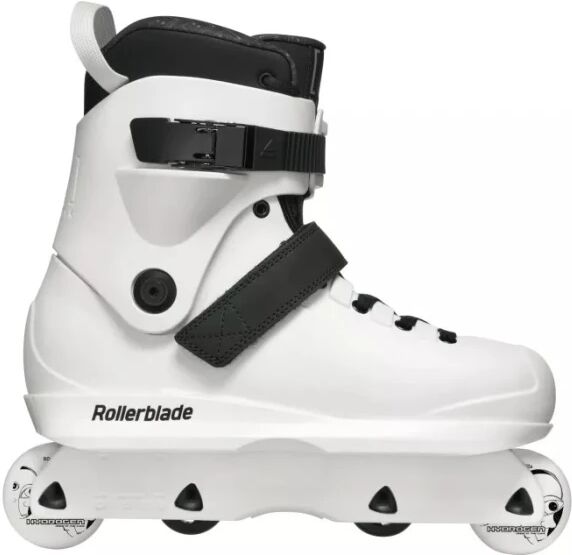 Aggressive Inline Skates Rollerblade Blank Canvas (White - 11-11.5)  - White - Size: 11-11.5 UK