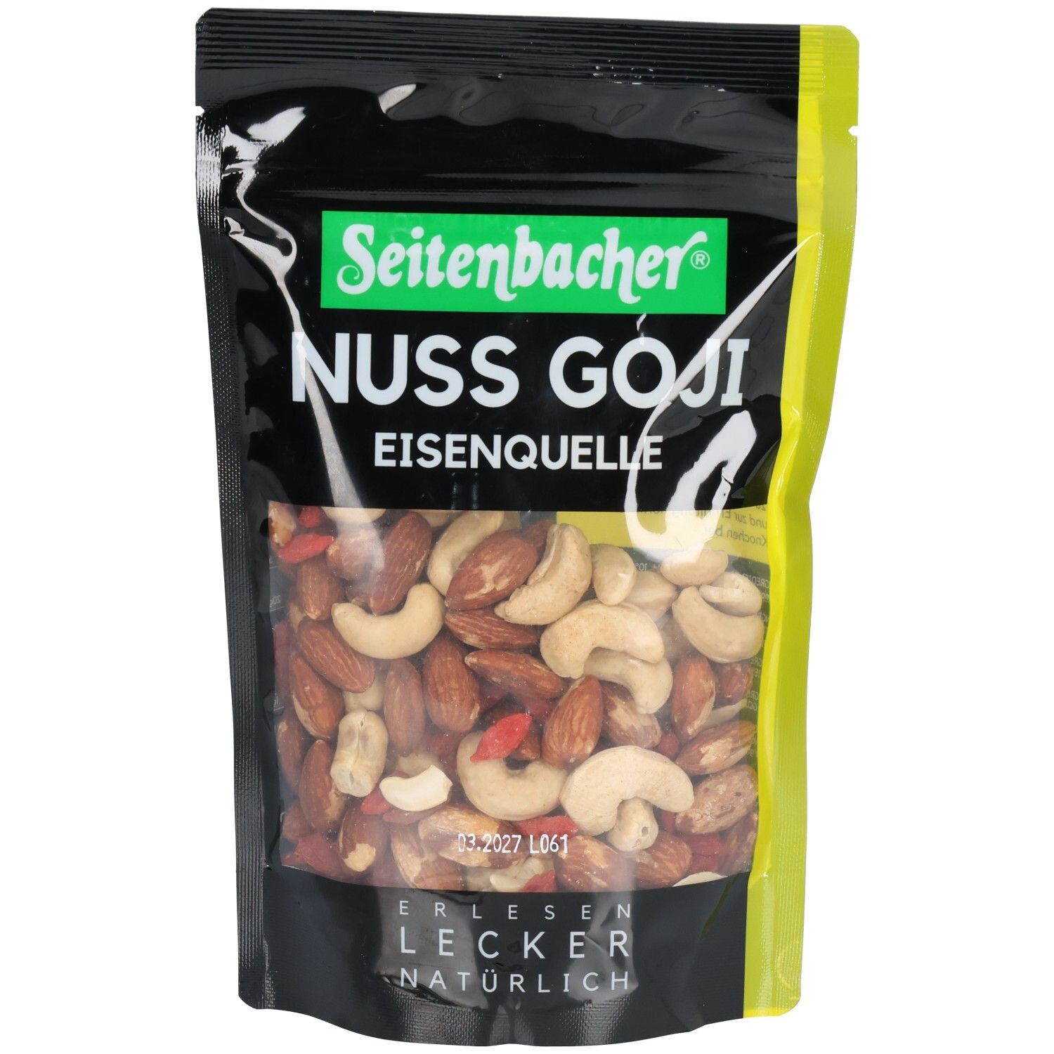 Seitenbacher Nuss & Goji Mix 200 g Mischung