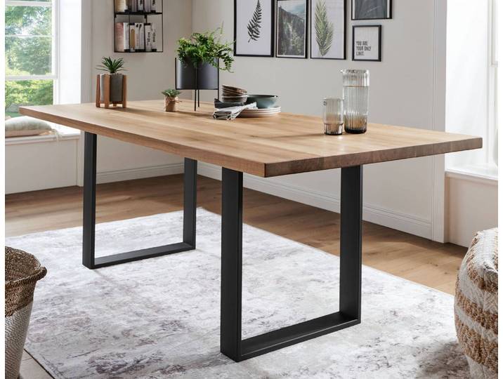 Esstisch Multi 4 aus massiver Wildeiche – 3%-Vorkasse-Rabatt