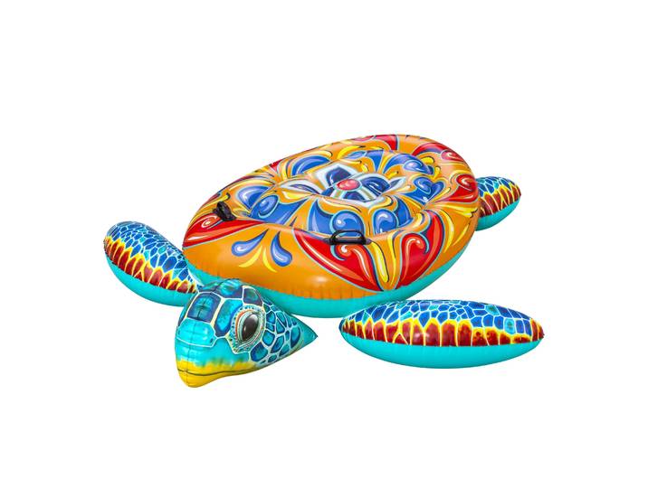 Schwimmtier Schildkröte Mediterranean Turtle 186 x 168 x 42 cm