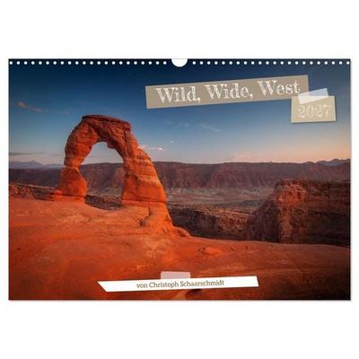 Wild, Wide, West (Wandkalender 2027 DIN A3 quer), CALVENDO Monatskalender
