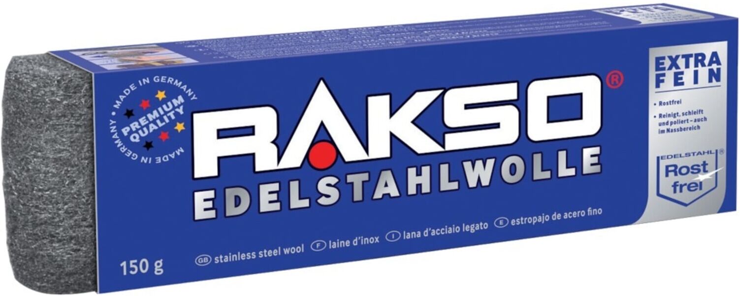 Edelstahlwolle ext.fein 00 150g RAKSO ; OSCAR WEIL (720700)