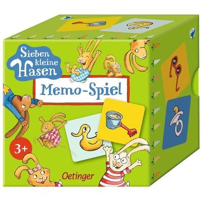 Sieben kleine Hasen. Memo-Spiel