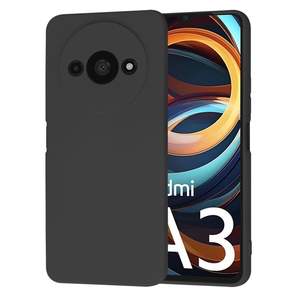 Techsuit - SoftFlex - Xiaomi Redmi A3 / Redmi A3x - Black (Xiaomi Redmi A3) (56355481)