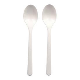 Papstar Mehrweg Löffel Polypropylen weiss 18,5 cm, bis 100 °C, spülmaschinenfest bis 65 °C, 125x nutzbar, 50er Pack Fragen Erklären