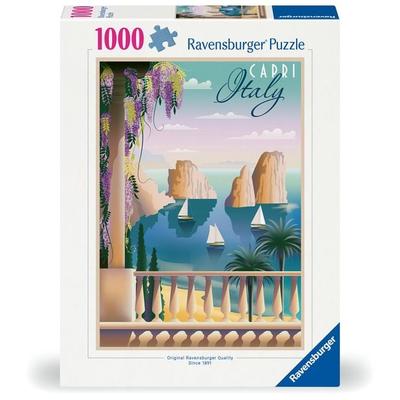 Erwachsenenpuzzle 1000 Teile - Postkarte aus Capri