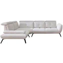 Ecksofa Seattle Stoff Beige