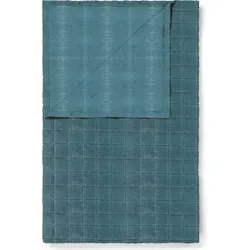 Julia Decke 270 x 265 cm graublau