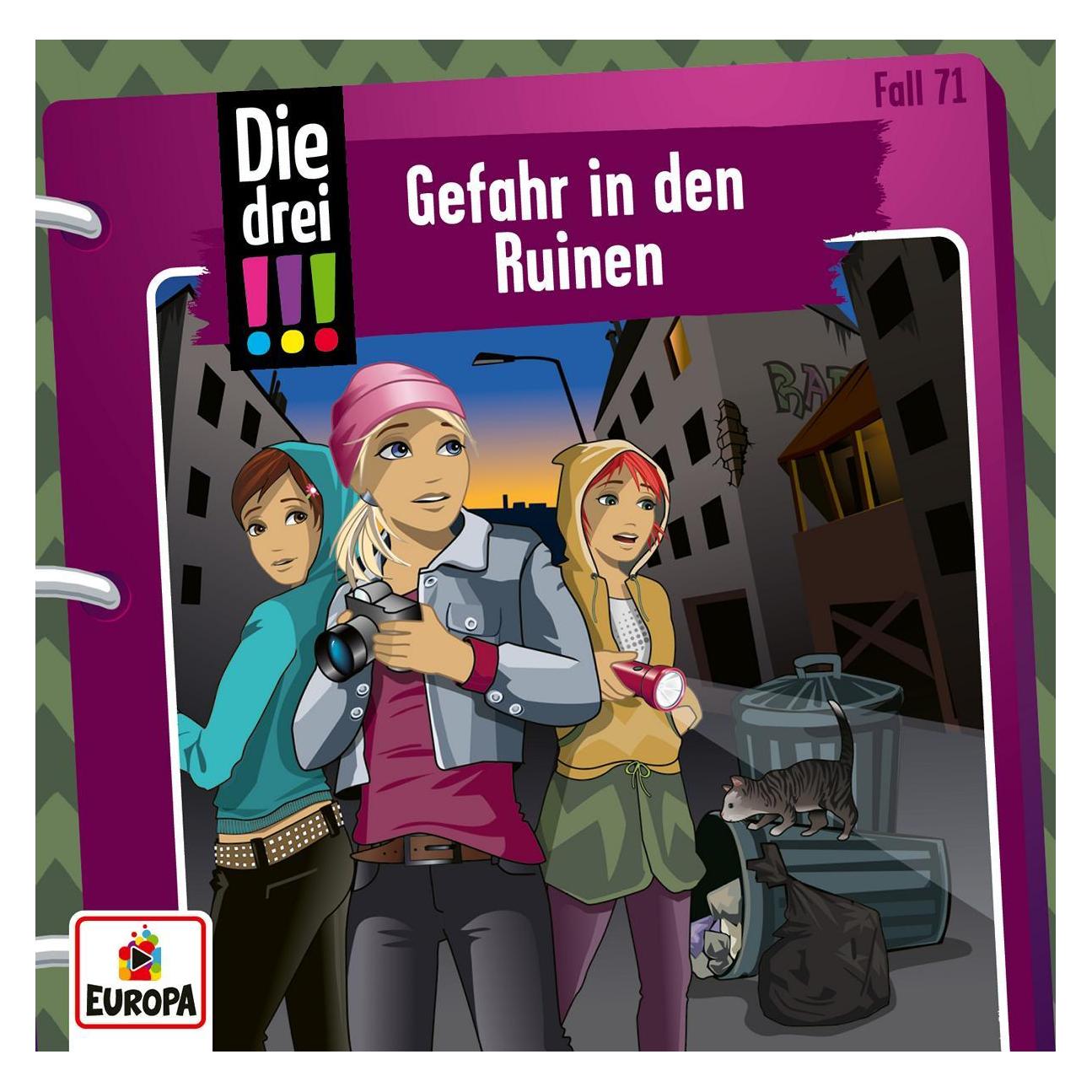 Europa Die drei DREI AUSRUFEZEICHEN 71 - Gefahr in den Ruinen (39814792)