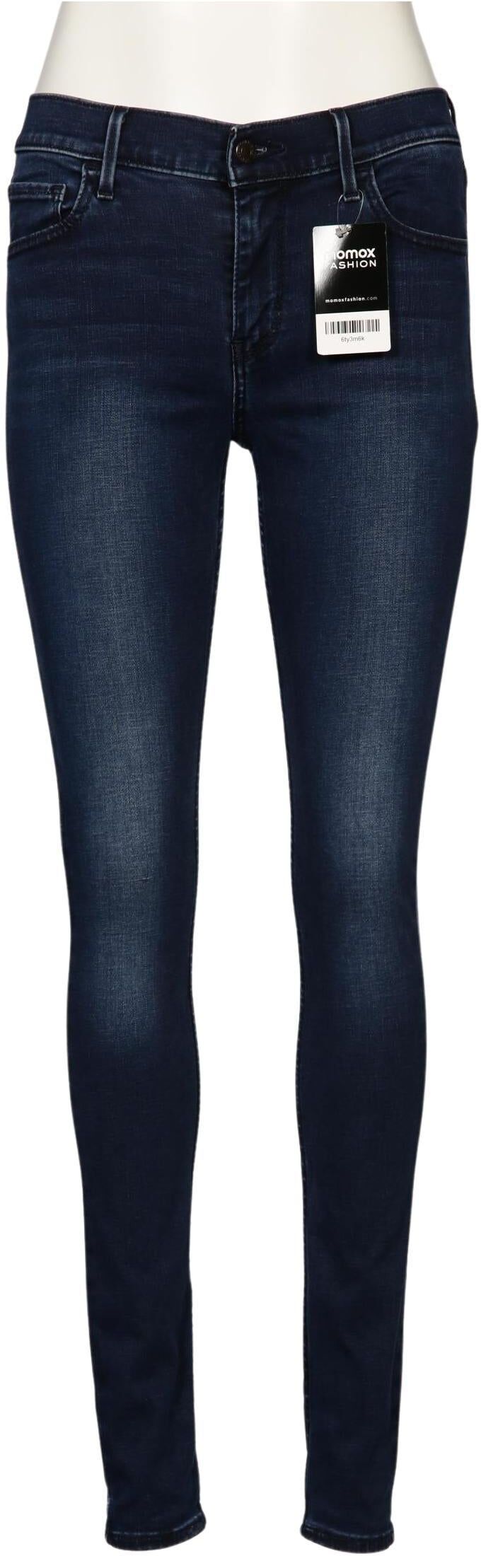 Levis Damen Jeans, Marineblau, Gr. W30, Baumwolle / Seide - Second Hand