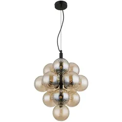 Globo Lighting Pendelleuchte   , schwarz Ø: 39.5