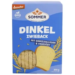 Sommer Dinkel Zwieback, ungesüßt bio