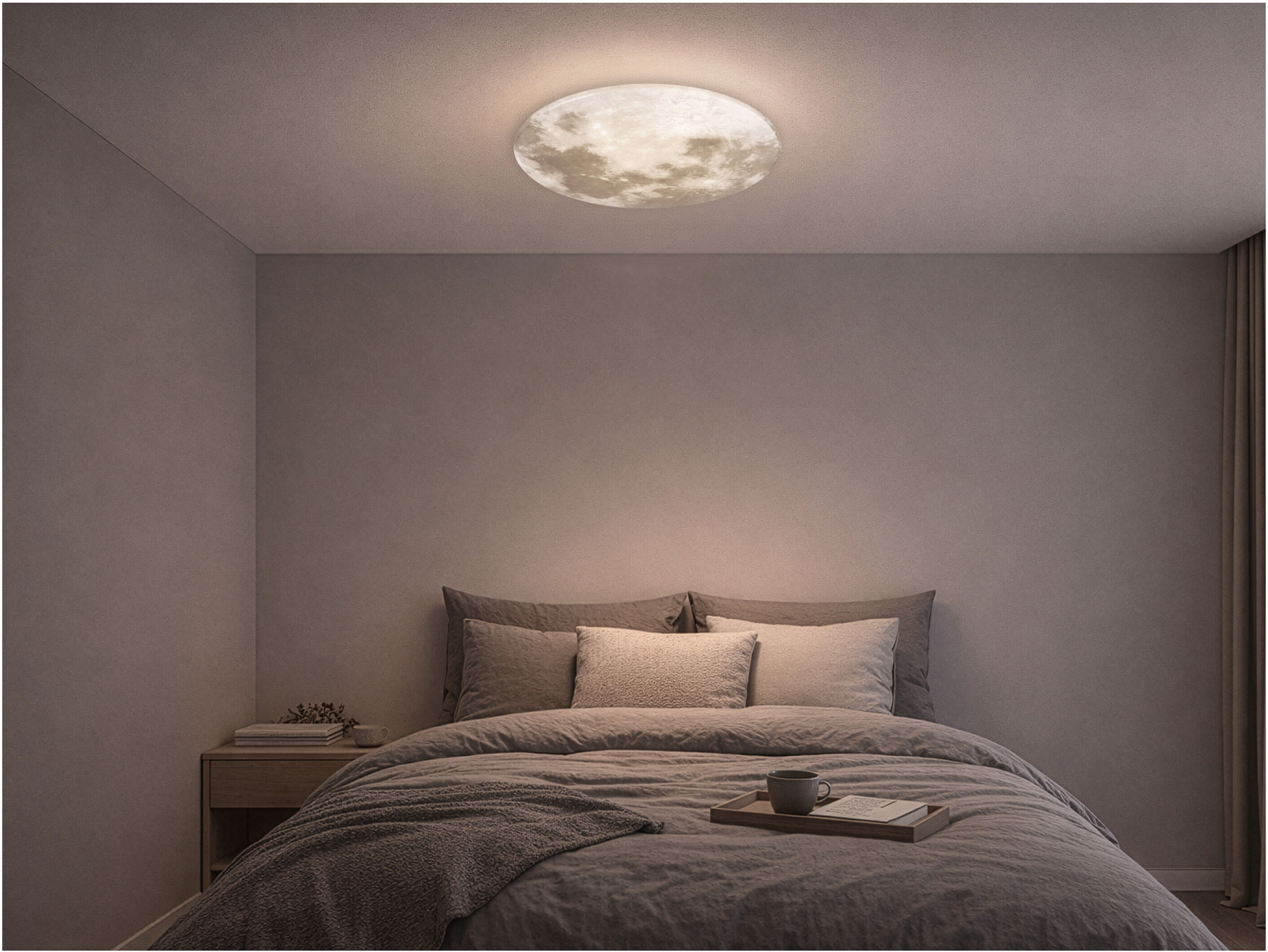 REALITY LEUCHTEN LED Deckenleuchte Moonika IP44