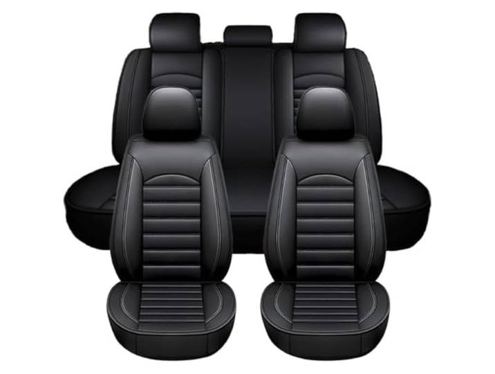 ILWIYRHNL Auto-Sitzbezug Komplettset für Opel Zafira C Tourer (P12) 2011-2020 2021 2022 2023 2024 2025, Airbag-kompatibel, Auto-Schonbezüge die Vordersitze Autositzbezüge Set Auto-Zubehör