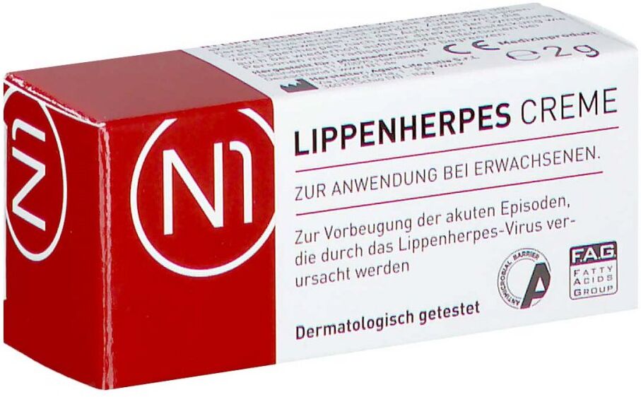N1 Lippenherpes Creme
