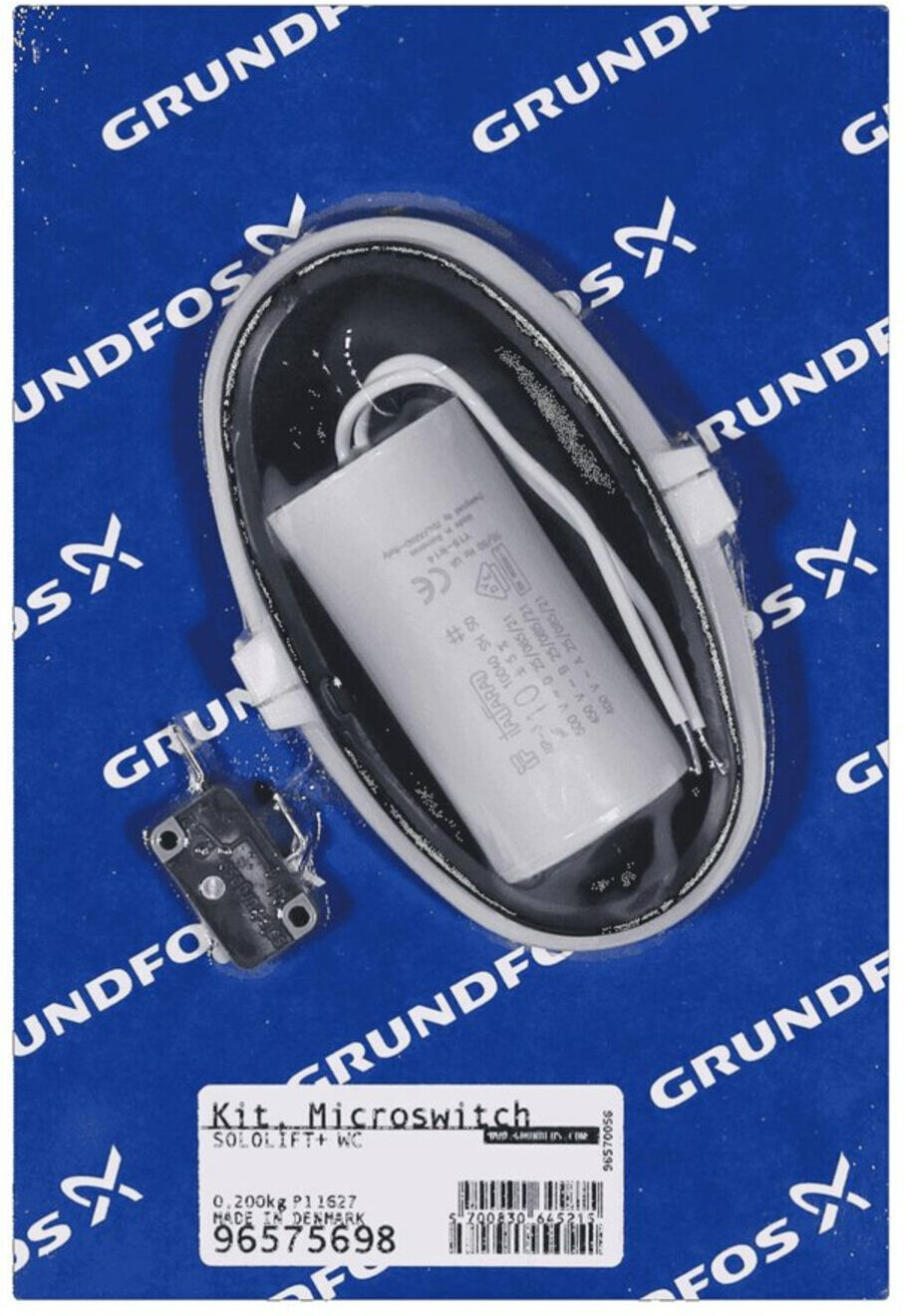 Grundfos Ersatzteil Kit Kippschalter RepSatz Kippschalter SOLOLIFT+WC (96575698)