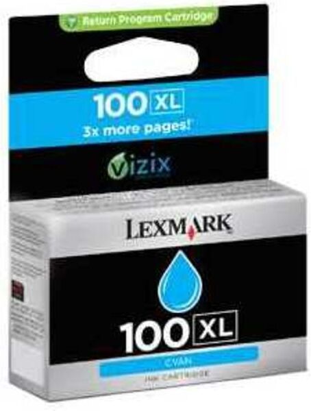 Lexmark 100XL (14N1069E) - Cyan - Druckerpatrone - Hohe Kapazität