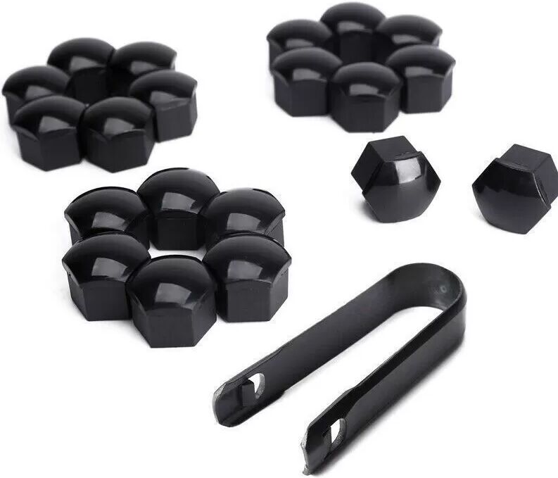 INF Radmutternkappe mit Demontagewerkzeug, 20er-Pack 19 mm