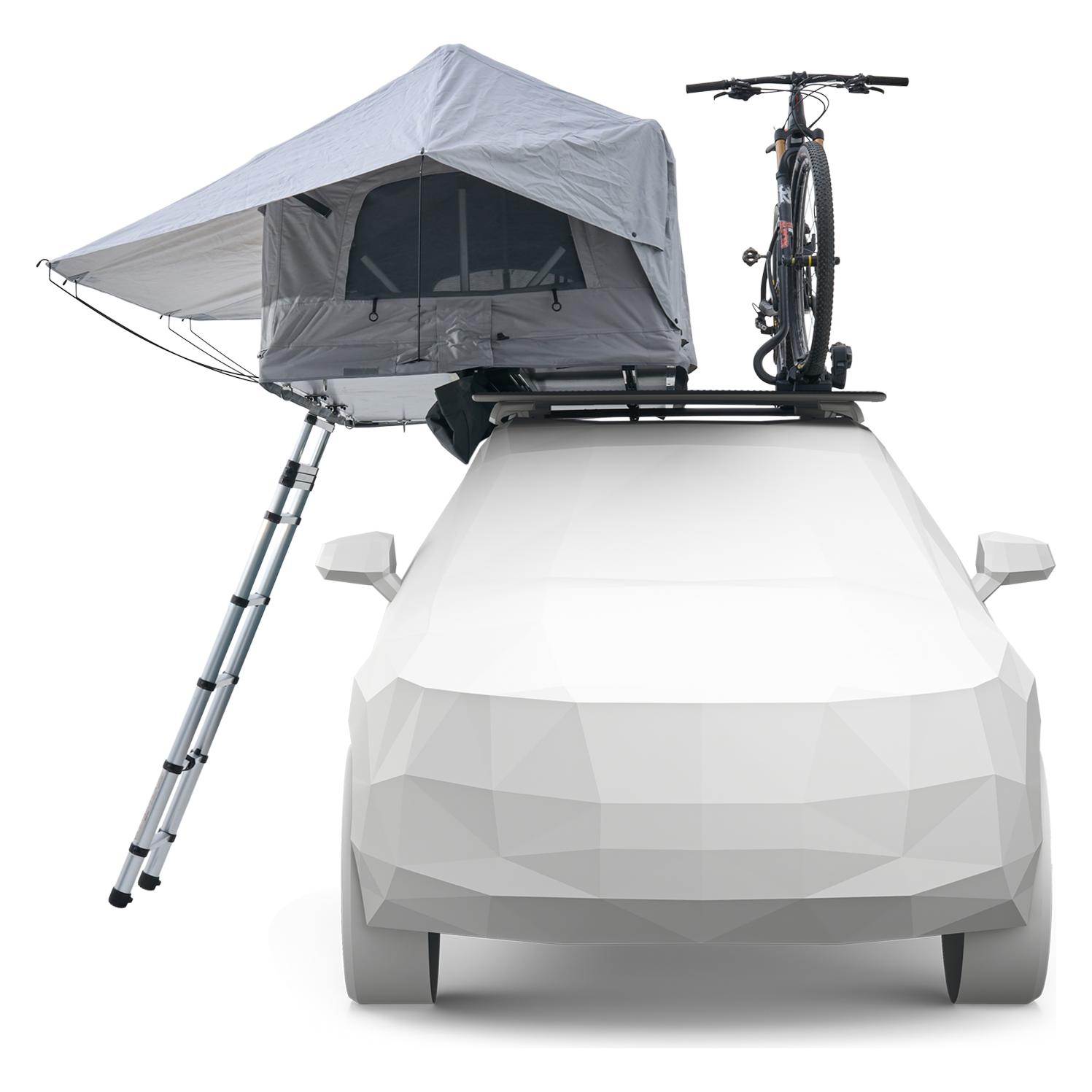 Thule Dachzelt Foothill Ashland Grey (Dachzelt, 55.50 kg, 2 Personen) (901042)